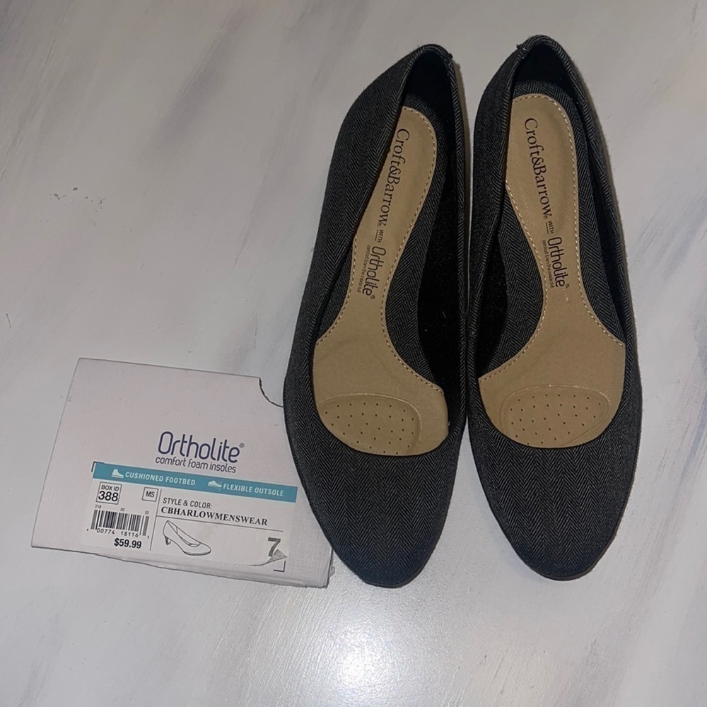 Women's shoes croft & Barrow with ortholite comfort foam insoles size 7